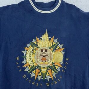 Vintage Walt Disney World Tour Sweatshirt Mens S/M Mickey Mouse Crewneck 90s